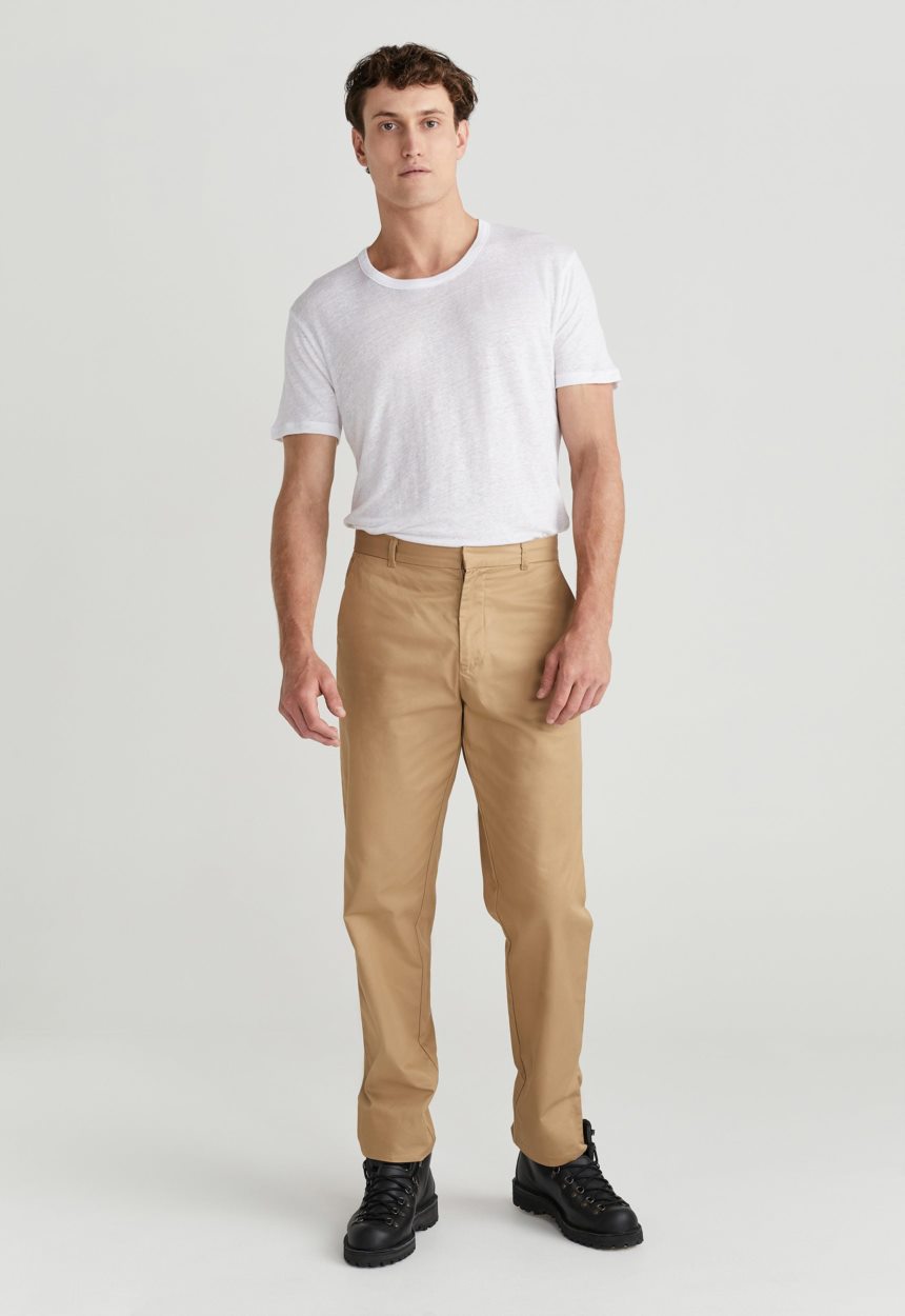 Jac + Jack Chuck Cotton Twill Pant - Classic Taupe